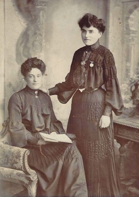 Dovey portrait of two women