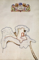 St Aubin's Fort ground plan