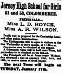 1899 Evening Post advert
