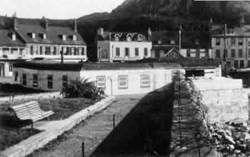 The command bunker at Gorey which was demolished in 1972