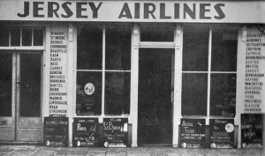 Jersey Airlines Parade office in 1951