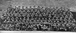 C Company ready for WW1 service