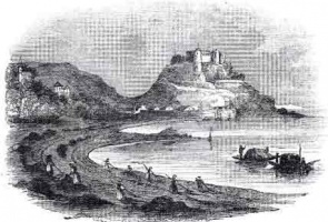 Collecting vraic on Grouville beach