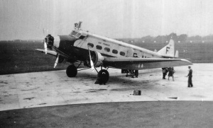 An Air France visitor