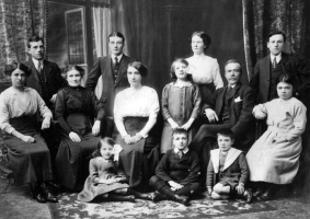 Francis Winter Journeaux [1] and Valentine, nee Langeard, and their children