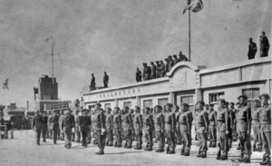 Guard of honour at the Harbour