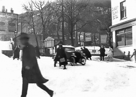 Snow covers Snow Hill