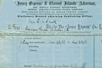 A Jersey Express bill