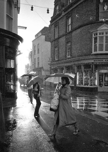 ... the same junction on a wet day in 1979