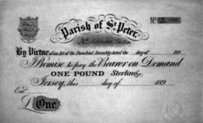 A parish banknote