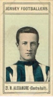 H Alexandre, Wanderers footballer in the 1900s