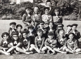 St Mark's (5th) Brownies in 1971