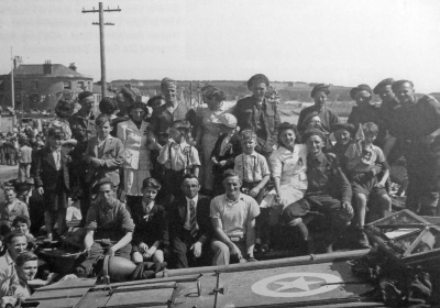 Liberators mix with islanders at West Park