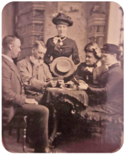 Edward John Low (1836-1906) with his family