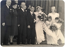 Wedding of Richard Walker and Madelaine, nee Le Clercq