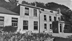 The original preparatory department building