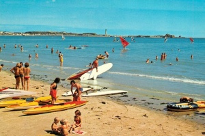 The beach at Beaumont in the 1970s