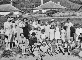 A church Sunday school outing in the late 1930s