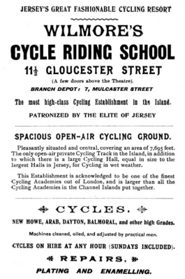 1898 advert in Jersey Illustrated