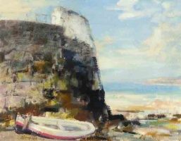 Rozel Harbour by Blampied