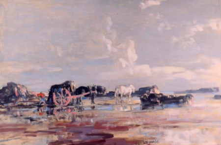 Harvesting vraic 1957