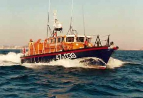 The lifeboat Alexander Coutanche