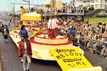 Melody Time, a colourful float