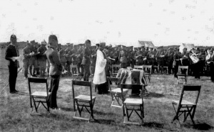 A Militia camp service