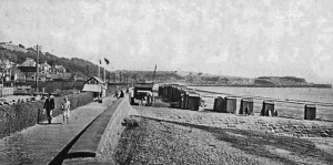 The slipway at First Tower disappeared in the Occupation when the Germans built a bunker over it