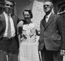 William Henry George Heywood (1881-1947) with his wife Maude Blanche, nee Lewis, and son Ronald William Lewis Heywood (1928-1967)
