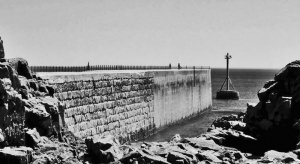 The breakwater from an unusual angle