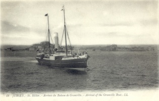 Arrival of the Granville boat