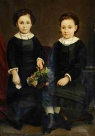 Maud and Elizabeth Vautier, 1884