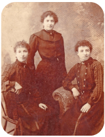 Maud, Lucy and Henrietta Davis