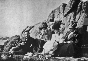 Picnic at Corbiere in 1910