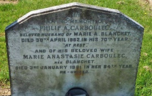 Carboulec - St Ouen parish cemetery