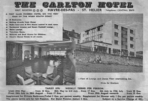 Carlton Hotel advert