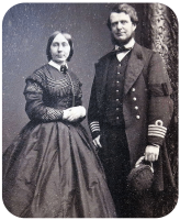 Captain (later Admiral) Samuel Hood Henderson RN, and Margaret Madeline, nee Le Geyt