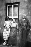 Jean Pierre Vernon Falle, wife Rachel and daughter Gladys