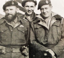 Alan George Le Brocq (1912-1952), Major, RAC and Special Operations Executive officer (on right)
