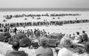 Sand racing at St Ouen's Bay