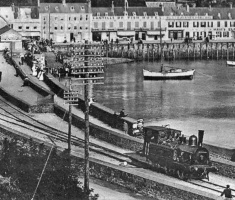 A solitary engine at Gorey