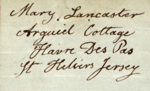 Mary's address from the petition