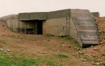 Bunker M19 uncovered in the 1980s