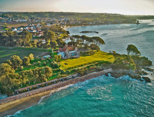 Picture by Paul Lakeman. Visit his Facebook group for a large selection of photographs looking down on Jersey's coasts.