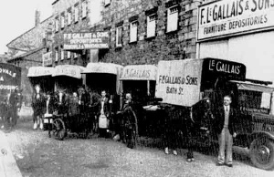 Le Gallais' depository during the Occupation