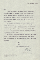 Bailiff's letter of thanks to the Red Cross