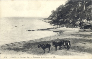 Vraic cart in Belcroute Bay
