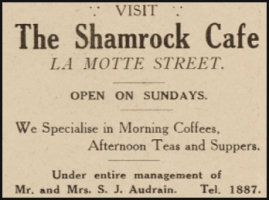 Advert from Jersey Leader, 1935