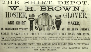 W H Brown's shirt depot